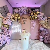 Lofaris Personalized Chiara Backdrop Kit for Party Decorations